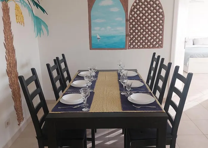 Apartment Golf, & Sea - Serene Garden Patio Getaway *