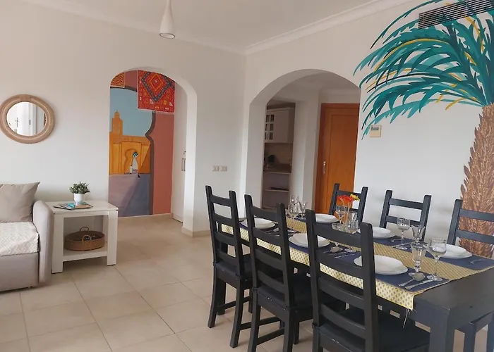 Golf, & Sea - Serene Garden Patio Getaway Apartment Hurghada